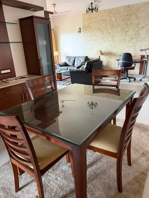 A photo of the room in Koramangala